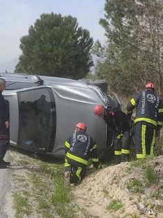 SARAYKÖY’DE KAZA: 2 YARALI