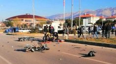 OTOMOBİL İLE MOTOSİKLET ÇARPIŞTI: 1 ÖLÜ