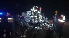 TAVAS’TA KAMYON İLE OTOMOBİL ÇARPIŞTI: 1 ÖLÜ