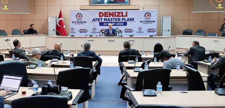 BAŞKAN ZOLAN, DENİZLİ AFET MASTER PLANINI AÇIKLADI