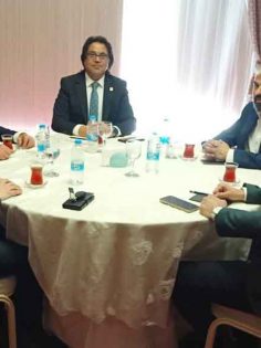 MİLLET İTTİFAKININ DENİZLİ İL BAŞKANLARI BİR ARAYA GELDİ