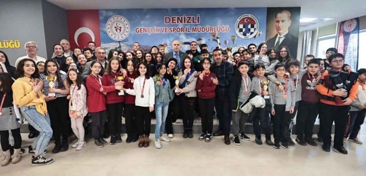 SATRANÇ KÜÇÜKLER ŞAMPİYONASI TAMAMLANDI