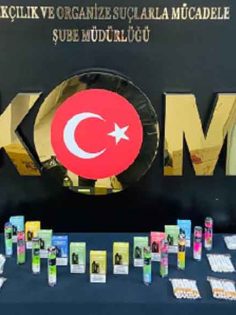 KAÇAK ELEKTRONİK SİGARA YAKALANDI