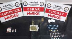 DENİZLİ’DE 7 ZEHİR TACİRİ TUTUKLANDI