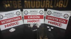 DENİZLİ’DE 11 ZEHİR TACİRİ TUTUKLANDI