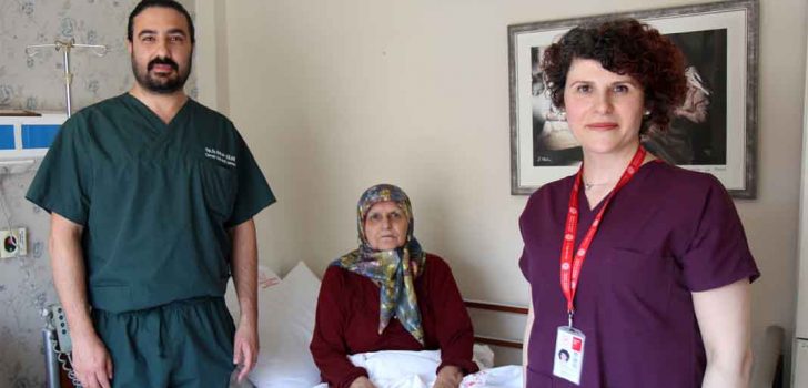 YUMURTALIK KANSERİNDEN KURTULDU