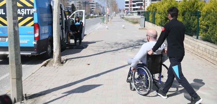 MERKEZEFENDİ’DE ÖZEL BİREYLERE ULAŞIM DESTEĞİ SÜRÜYOR