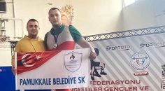 PAMUKKALELİ HALTERCİ TÜRKİYE ŞAMPİYONU