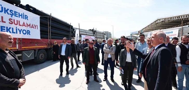 BÜYÜKŞEHİR TARIMSAL ÇALIŞMADA DA ÇİFTÇİNİN YANINDA