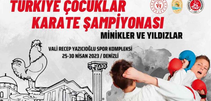 KARATE ŞAMPİYONASINA DENİZLİ EV SAHİPLİĞİ YAPIYOR