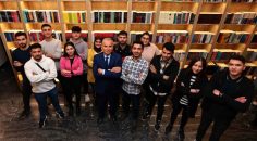 BİLİM, KÜLTÜR VE SANAT MERKEZİ KÜTÜPHANESİNE KAVUŞTU