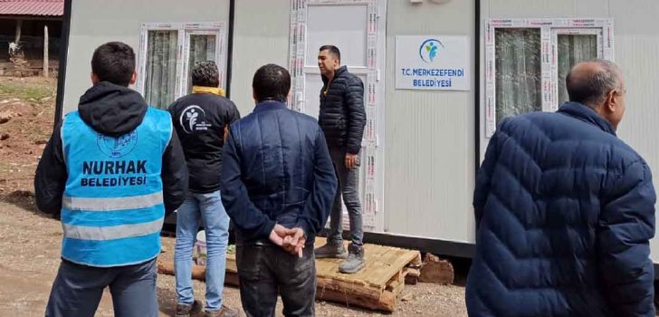 YARDIM ELİ MERKEZEFENDİ’DEN NURHAK’A UZANIYOR