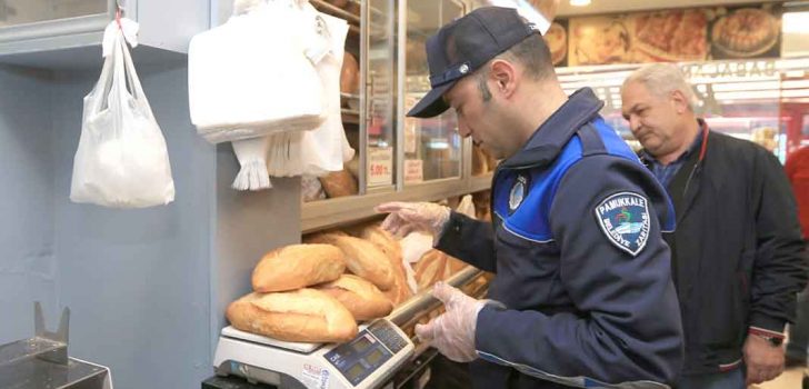 PAMUKKALE BELEDİYESİ ZABITASINDAN BAYRAM DENETİMİ