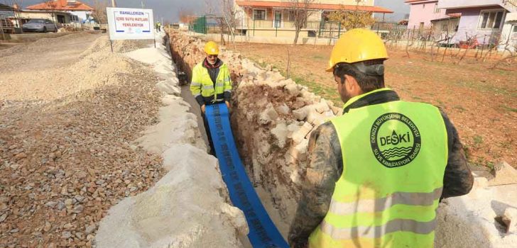 DESKİ’DEN HALLAÇLAR’DA ALT YAPI ATAĞI