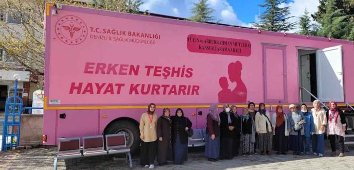 MBİL KANSER TARAMA TIRI ÇAL’DA