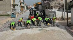 PAMUKKALE BELEDİYESİ CUMHURİYET MAHALLESİNİ YENİLİYOR