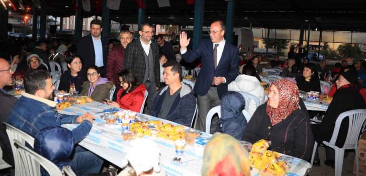 PAMUKKALE BELEDİYESİ GÖNÜL SOFRASI İNCİLİPINAR’DA KURULDU