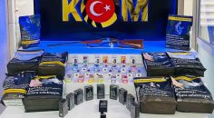 3 BİN ADET SARMA SİGARA YAKALANDI