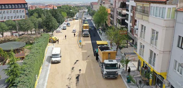 İBRAHİM CENGİZ CADDESİ’NE YENİ YÜZÜ ÇOK YAKIŞTI