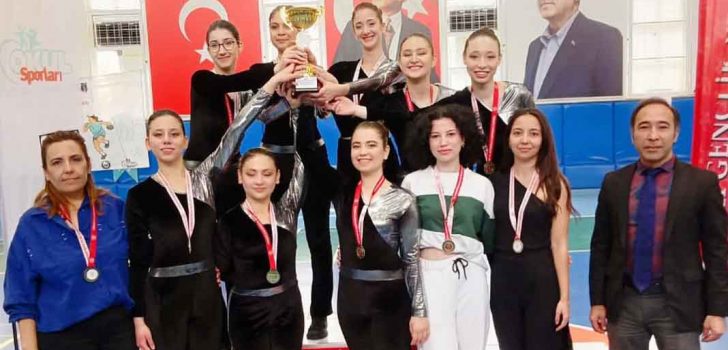 STEP AEROBİK BİRİNCİLİĞİ TAMAMLANDI