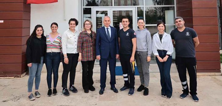 BAŞKAN ZOLAN, BÜYÜKŞEHİR’İN YARDIM MELEKLERİNİ ZİYARET ETTİ