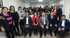 MİLLETVEKİLİ TİN’DEN HAK-İŞ’E ZİYARET