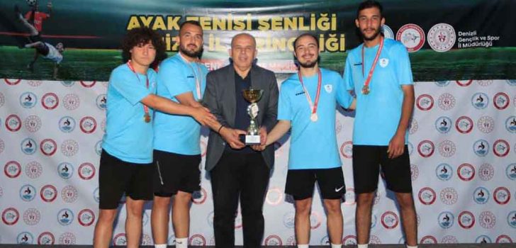 AYAK TENİSİ ŞENLİĞİ’NDE ŞAMPİYON BELLİ