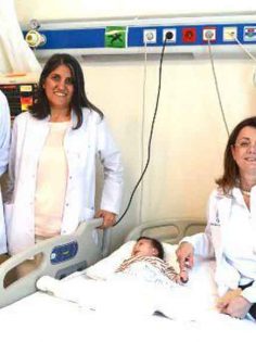 2 AYLIK BEBEĞE KALP AMELİYATI YAPILDI