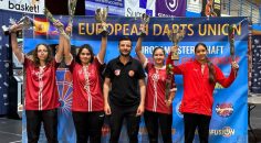 PAMUKKALE BELEDİYESPORLU DARTÇILAR AVRUPA ŞAMPİYONU