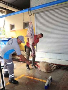 PAMUKKALE’DE KURBAN KESİM YERLERİ BELİRLENDİ