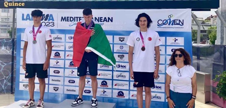 DENİZLİLİ MİLLİ SPORCU MADALYASINI ALDI