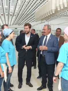 DENİZLİ SANAYİSİNE ÖVGÜ DOLU SÖZLER