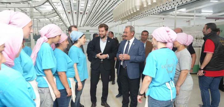 DENİZLİ SANAYİSİNE ÖVGÜ DOLU SÖZLER