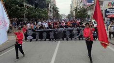 SAYGI YÜRÜYÜŞÜ DÜZENLENDİ