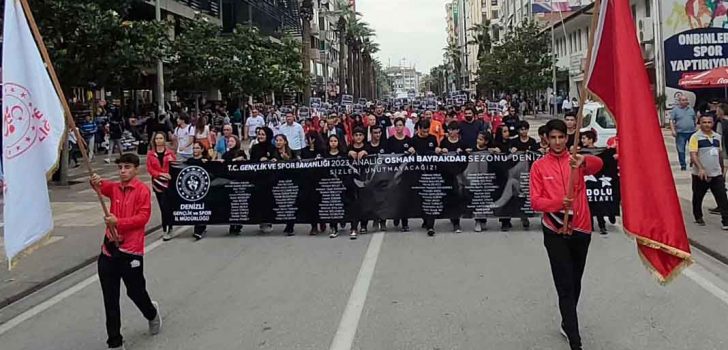 SAYGI YÜRÜYÜŞÜ DÜZENLENDİ