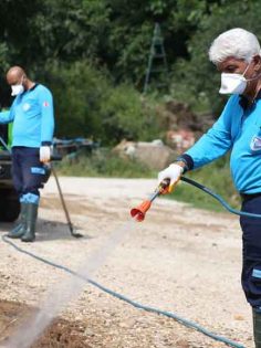 MERKEZEFENDİ’DE TÜM MAHALLELER İLAÇLANIYOR