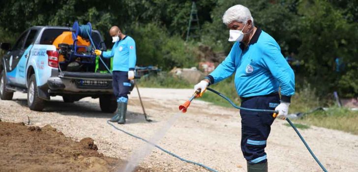 MERKEZEFENDİ’DE TÜM MAHALLELER İLAÇLANIYOR