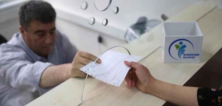 MERKEZEFENDİ BELEDİYESİ’NDE VEZNELER HAFTA SONU AÇIK OLACAK