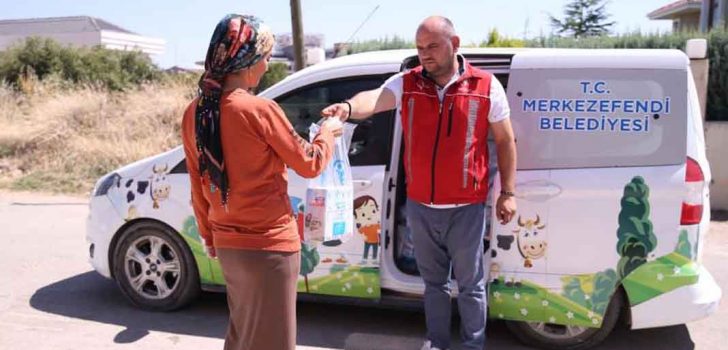 MERKEZEFENDİ HALK SÜT YÜZLERİ GÜLDÜRÜYOR