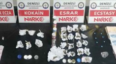 DENİZLİ’DE 14 ZEHİR TACİRİ TUTUKLANDI
