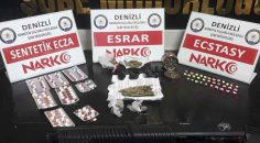 DENİZLİ’DE 9 ZEHİR TACİRİ TUTUKLANDI