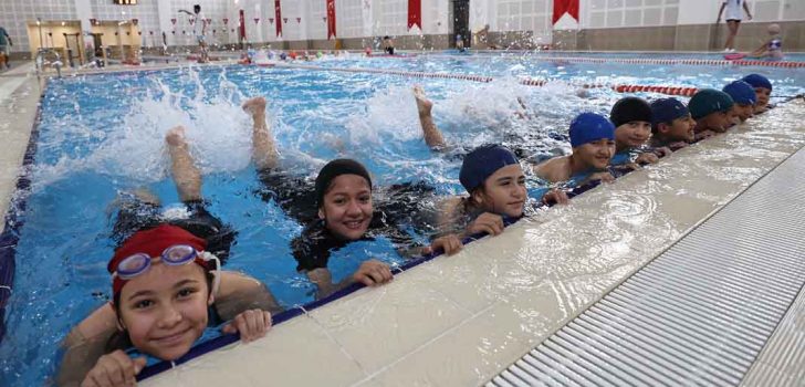 GELECEĞİN SPORCULARI BU TESİSLERDE YETİŞİYOR