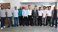 MÜDÜR İLMAN, ASKF YENİ YÖNETİMİNİ ZİYARET ETTİ