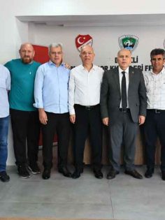 MÜDÜR İLMAN, ASKF YENİ YÖNETİMİNİ ZİYARET ETTİ