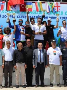 ÇAMELİ’DE YAMAÇ PARAŞÜTÜ HEYECANI SONA ERDİ