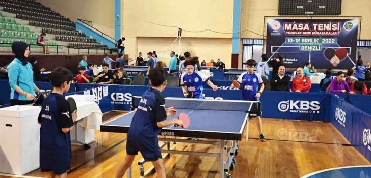 MASA TENİSİ TÜRKİYE FİNALLERİ DENİZLİ’DE