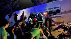 DENİZLİ’DE FECİ KAZA: 6 ÖLÜ, 42 YARALI