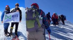 DENİZLİLİ DAĞCILAR ZİRVEDE