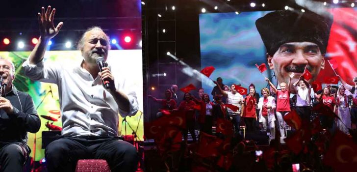 MERKEZEFENDİ’DE TARİHİ KONSER VE KUTLAMA