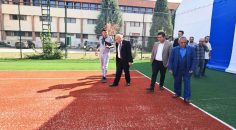 TENİS KORTLARI YENİ YÜZÜYLE HİZMETE HAZIR